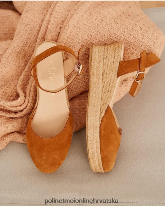 bonny okrugle espadrile koža Polin et moi obuća N2THPD479