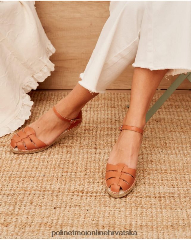 crabeater espadrila anna koža Polin et moi obuća N2THPD494