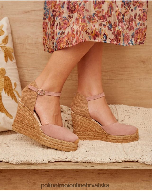 espadrila srce čednost ruža Polin et moi obuća N2THPD453