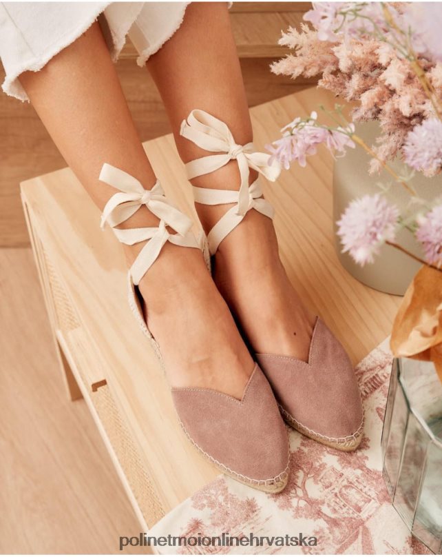 espadrila srce evita lavanda Polin et moi obuća N2THPD495