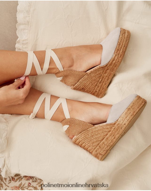 espadrile cintas clarise bež Polin et moi obuća N2THPD433