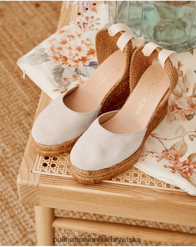 espadrile cintas clarise bež Polin et moi obuća N2THPD433
