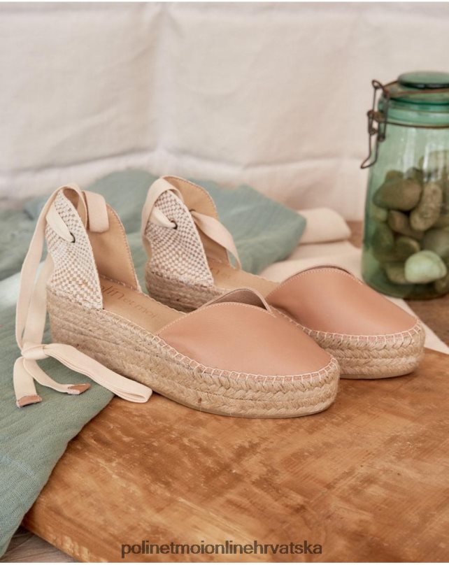 pavlinska kožna espadrila gola Polin et moi obuća N2THPD418