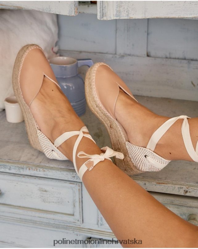 pavlinska kožna espadrila gola Polin et moi obuća N2THPD418