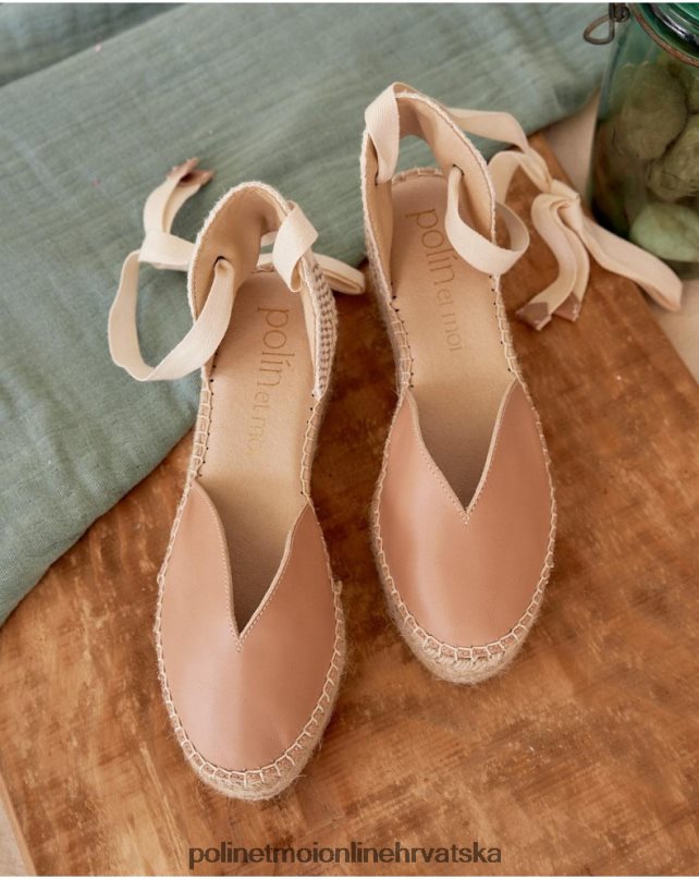 pavlinska kožna espadrila gola Polin et moi obuća N2THPD418