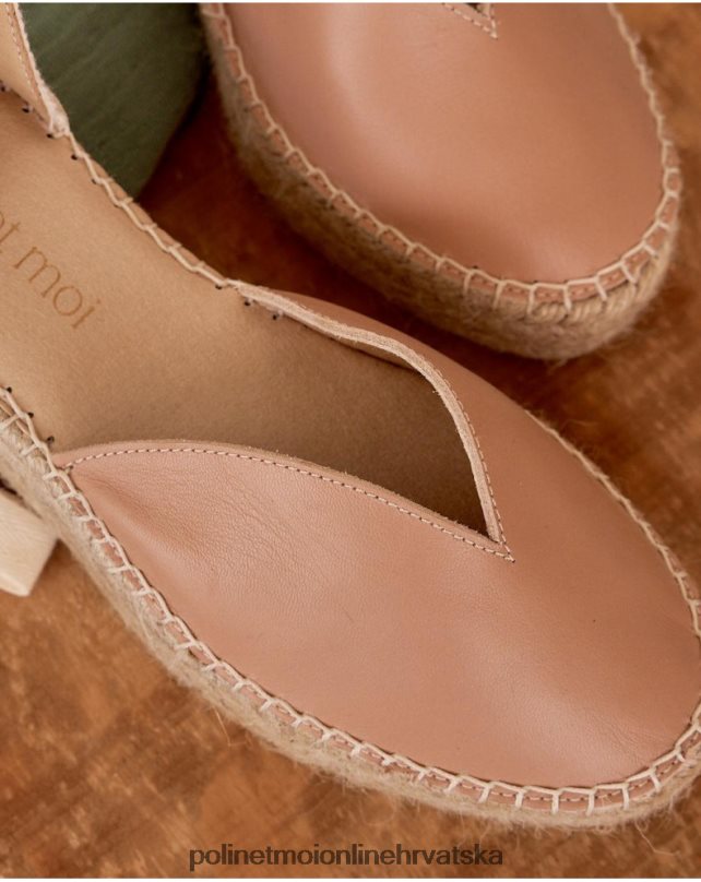 pavlinska kožna espadrila gola Polin et moi obuća N2THPD418