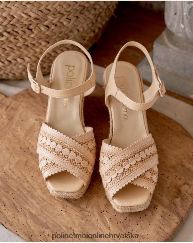 sandala kožna daria pijesak Polin et moi obuća N2THPD438