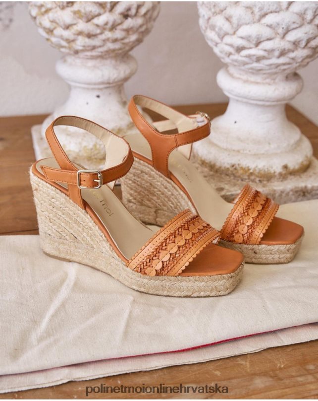 sandala kožna elizabeth deva Polin et moi obuća N2THPD452