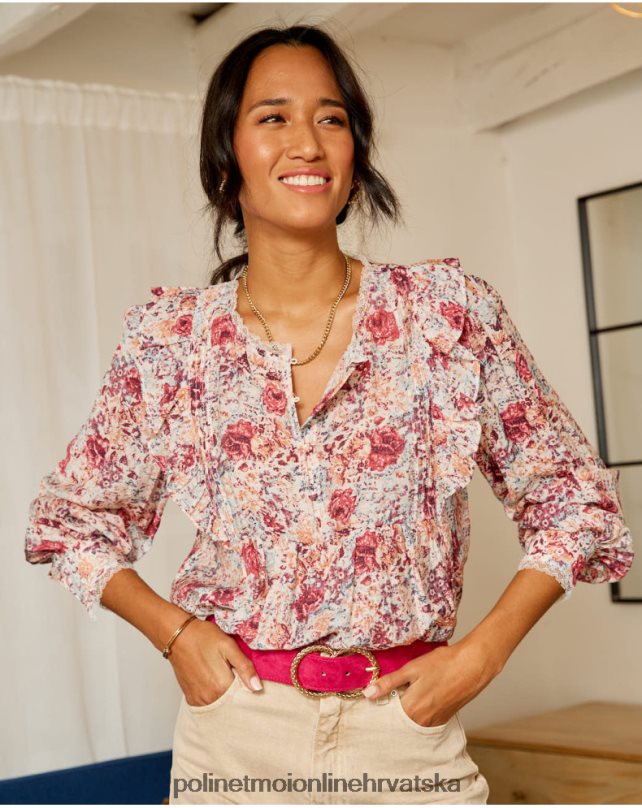 bluza flores isabela kupina Polin et moi odjeća N2THPD233