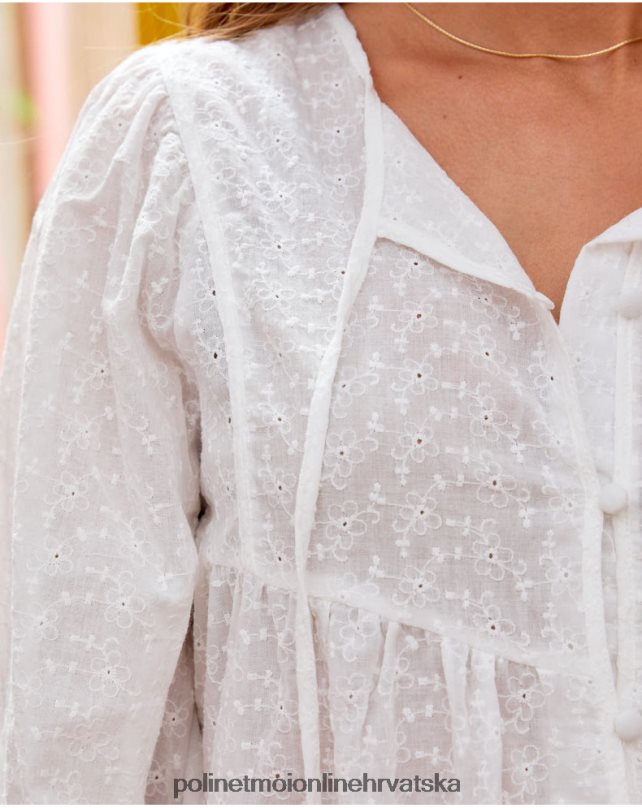 gabie vezena bluza bijela Polin et moi odjeća N2THPD188