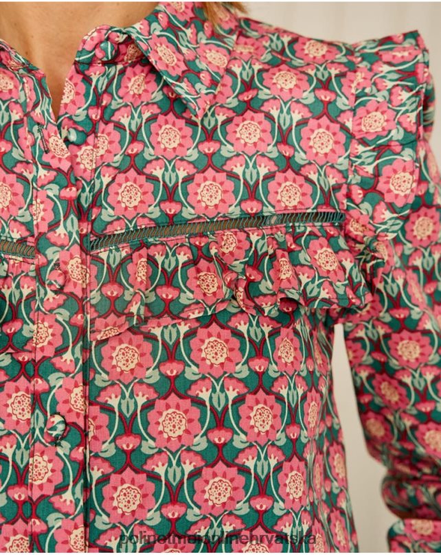 košulja naborana calliope kupina Polin et moi odjeća N2THPD229