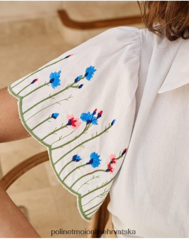 košulja volan amira bijela Polin et moi odjeća N2THPD181