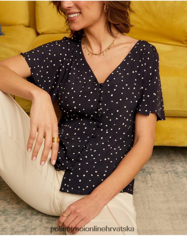 mabela košulja na točkice morski Polin et moi odjeća N2THPD212