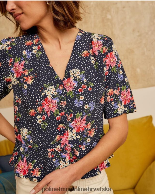 topos fabia bluza morski Polin et moi odjeća N2THPD220