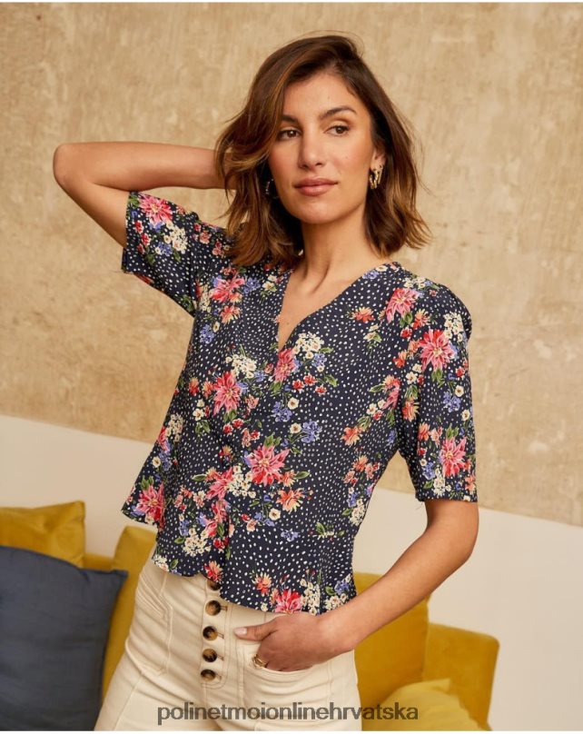 topos fabia bluza morski Polin et moi odjeća N2THPD220