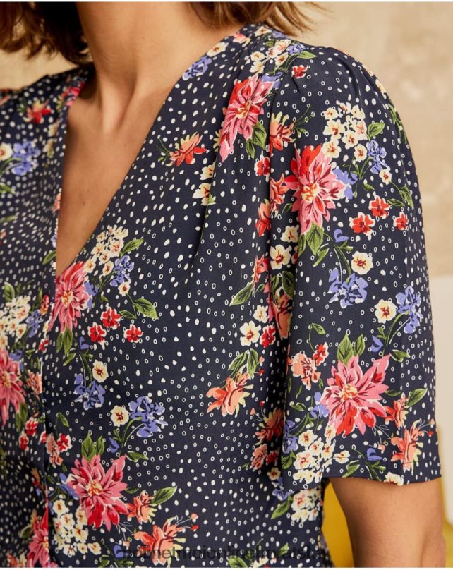 topos fabia bluza morski Polin et moi odjeća N2THPD220