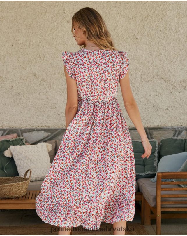 asimetrična haljina bessie sirovo Polin et moi odjeća N2THPD117