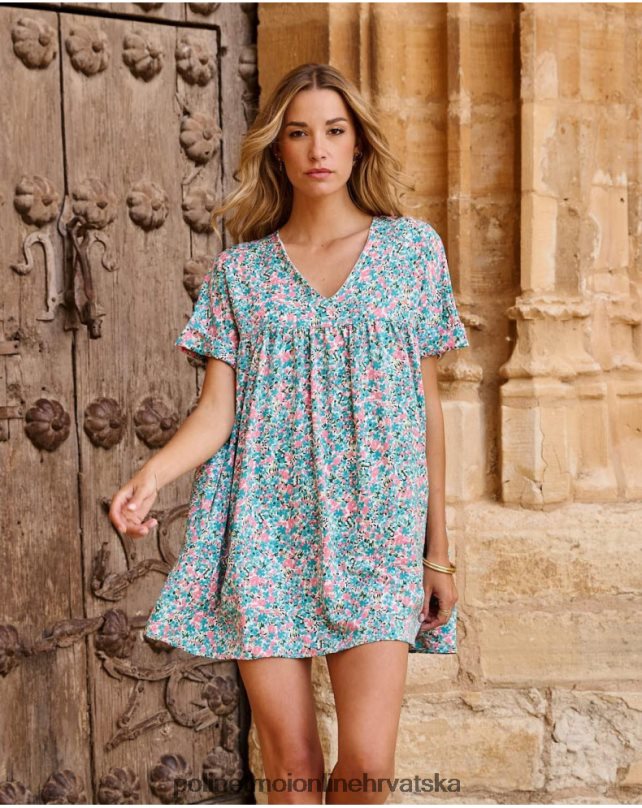 babydoll majmun isabel tirkiz Polin et moi odjeća N2THPD4