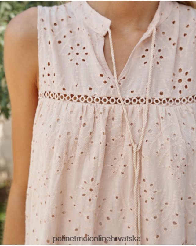 babydoll malak haljina bež Polin et moi odjeća N2THPD11