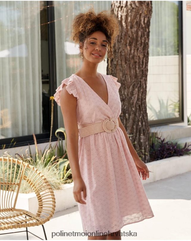 batista carmina haljina ruža Polin et moi odjeća N2THPD22