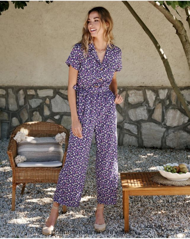 benazir cvjetni majmun ljubičasta Polin et moi odjeća N2THPD104