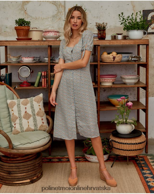 cvjetna haljina doris nebeski Polin et moi odjeća N2THPD125