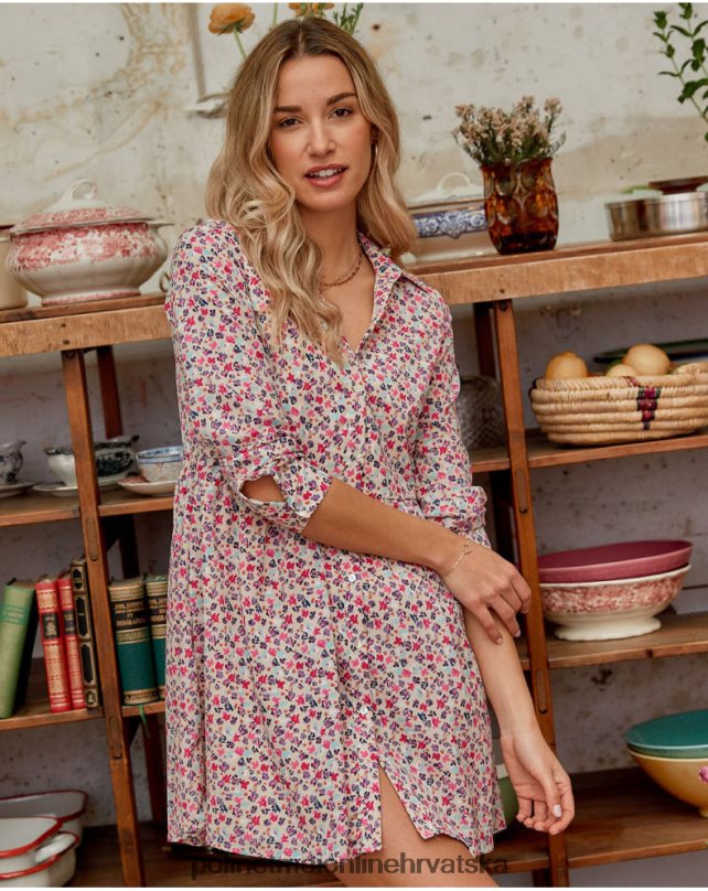 denise kratka haljina kupina Polin et moi odjeća N2THPD144