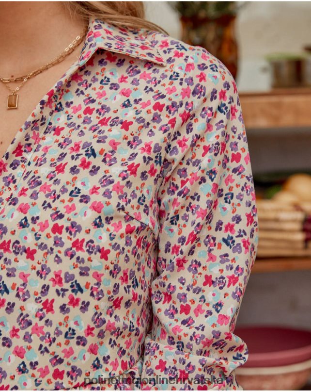 denise kratka haljina kupina Polin et moi odjeća N2THPD144