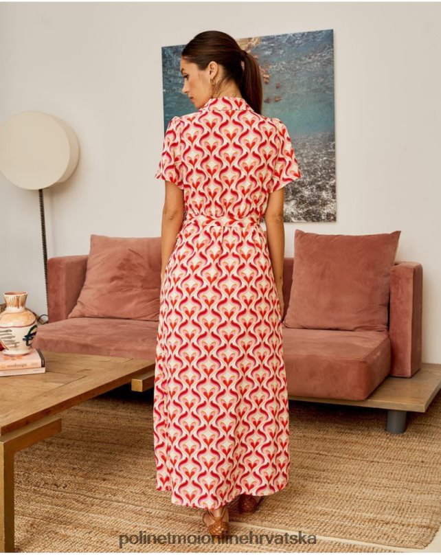 haljina camisero aina ruža Polin et moi odjeća N2THPD97