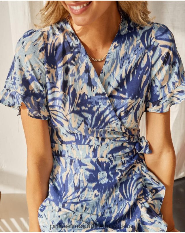 haljina cross-over kalila atlantski Polin et moi odjeća N2THPD131