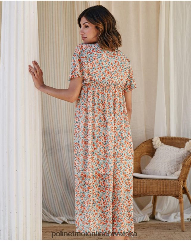 haljina cvijeće candela traper Polin et moi odjeća N2THPD98