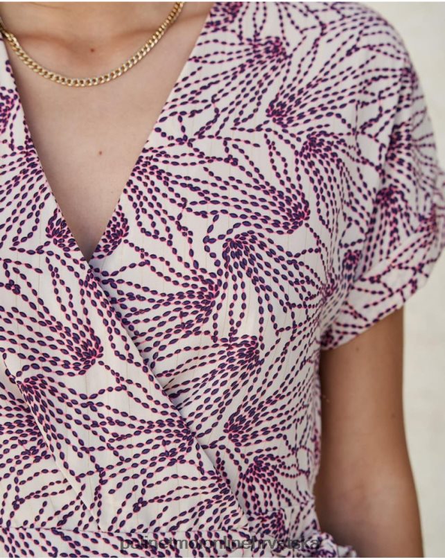 haljina mašna carolline sirovo Polin et moi odjeća N2THPD56