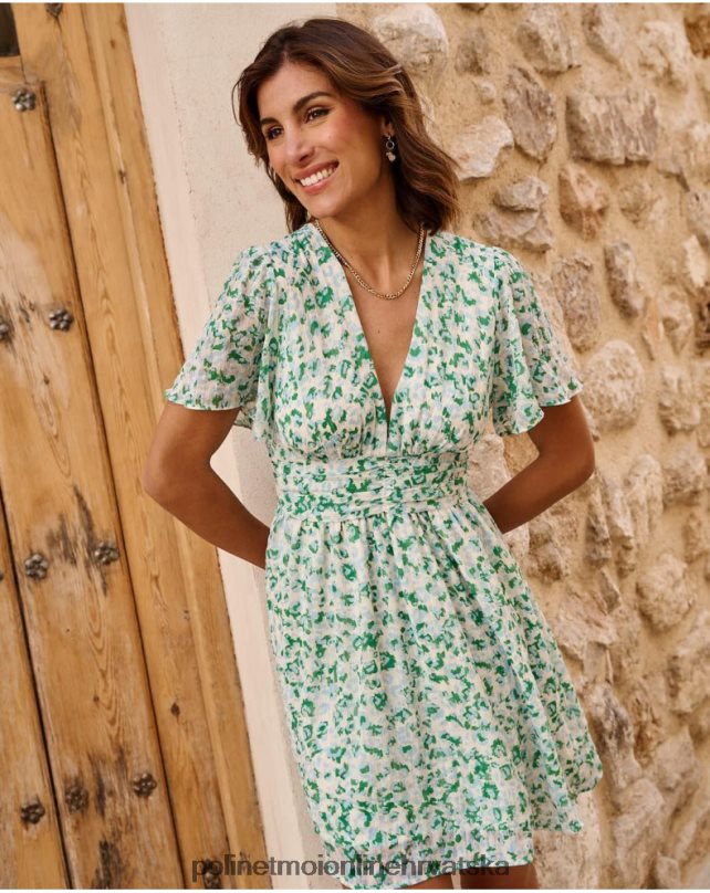 haljina pjegava celeste tirkiz Polin et moi odjeća N2THPD34