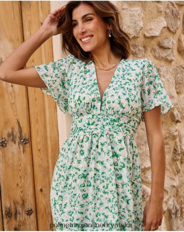 haljina pjegava celeste tirkiz Polin et moi odjeća N2THPD34