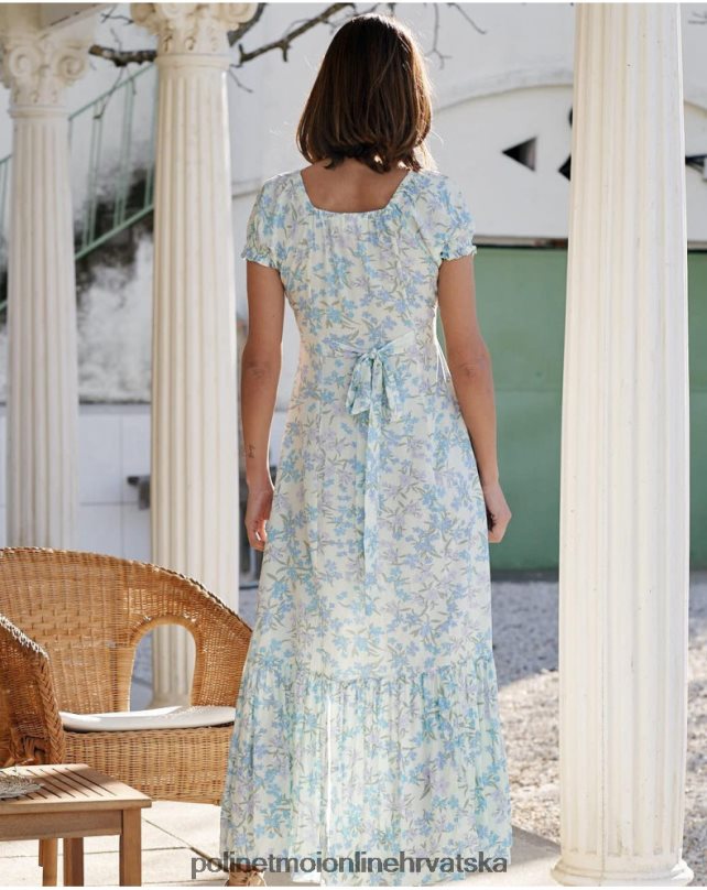 haljina s dugmadima clarise eukaliptus Polin et moi odjeća N2THPD69