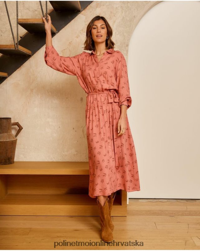 ivette haljina s remenom šminka Polin et moi odjeća N2THPD134