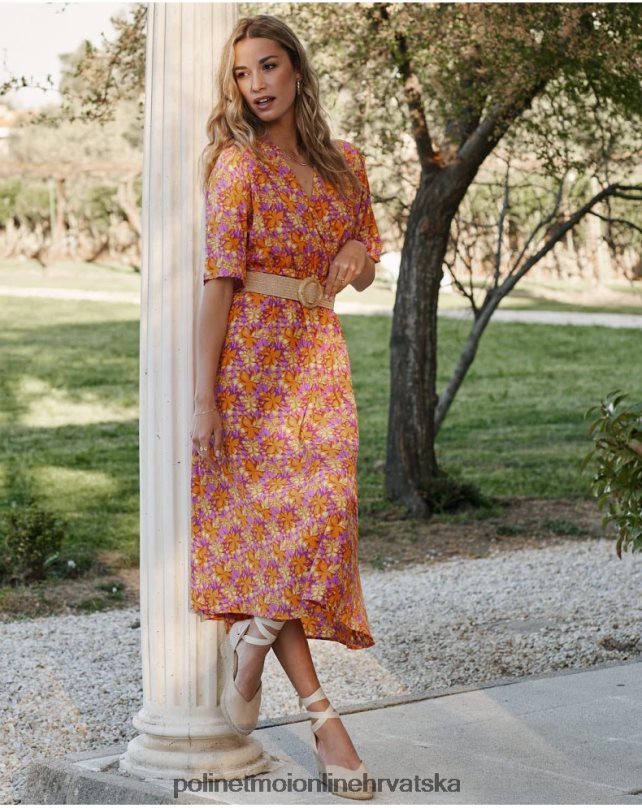 lepršava haljina rosela mango Polin et moi odjeća N2THPD108