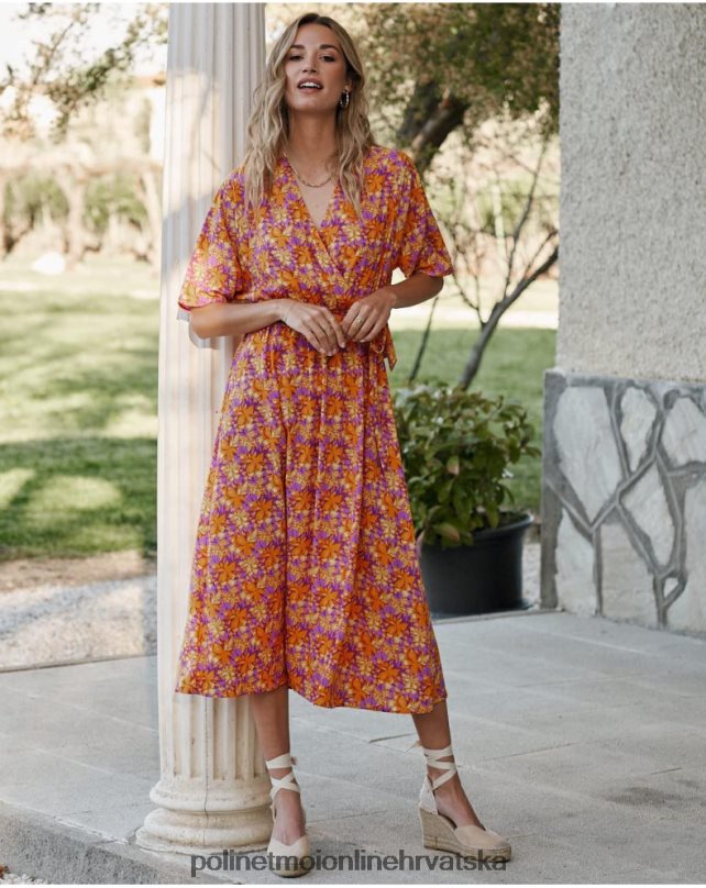 lepršava haljina rosela mango Polin et moi odjeća N2THPD108