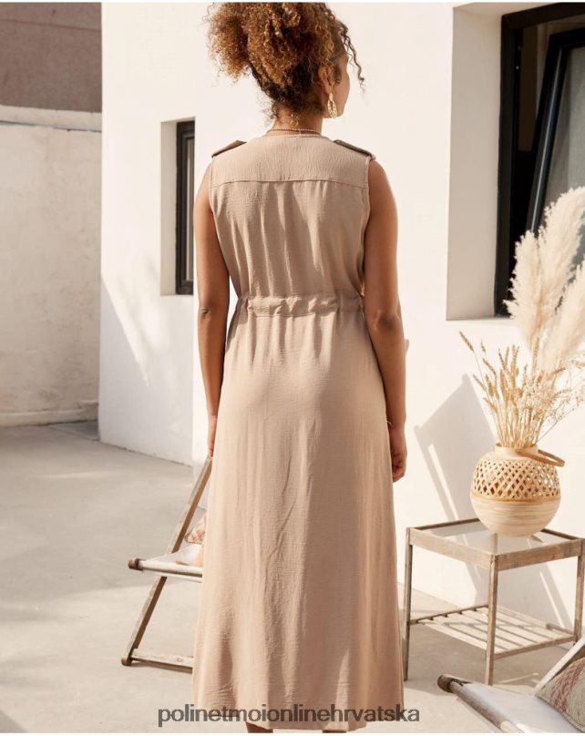 lina midi haljina deva Polin et moi odjeća N2THPD35