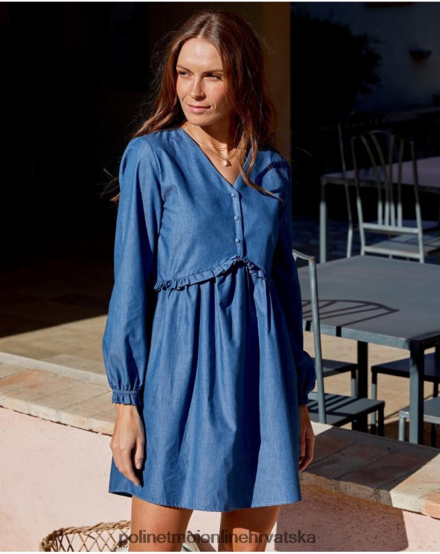 milanska kaubojska haljina traper Polin et moi odjeća N2THPD101