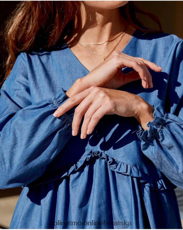 milanska kaubojska haljina traper Polin et moi odjeća N2THPD101