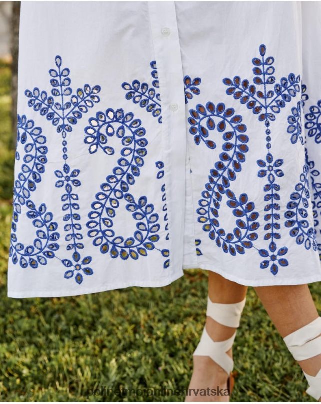 tila vez haljina bijela Polin et moi odjeća N2THPD100