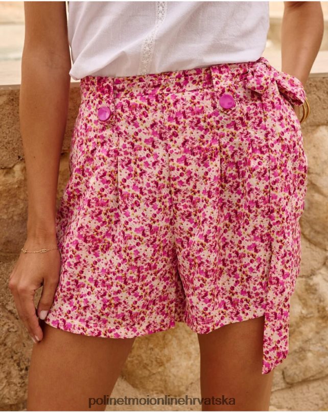 kratki fluid jess fuksija Polin et moi odjeća N2THPD328