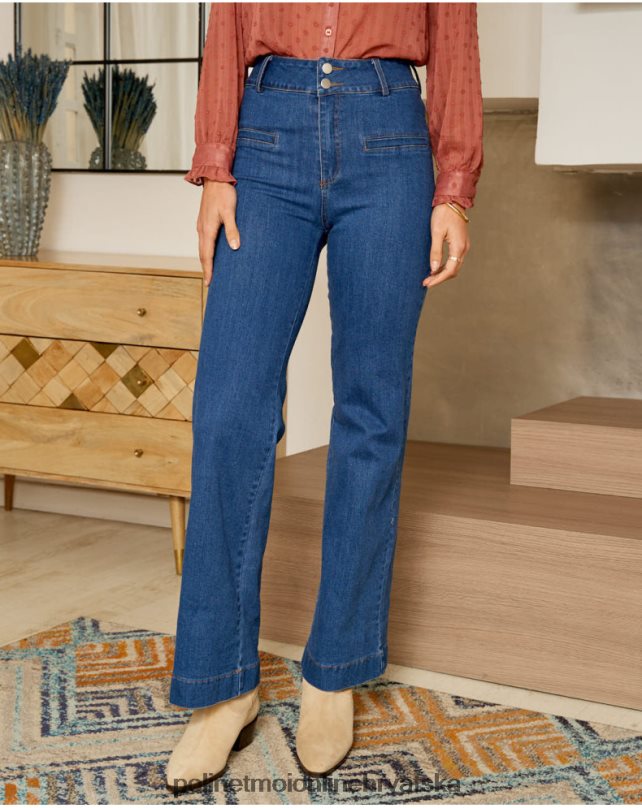 nagore džepovi hlača traper Polin et moi odjeća N2THPD341