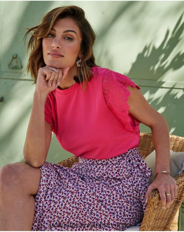 vrh nabrane sissi fuksija Polin et moi odjeća N2THPD275