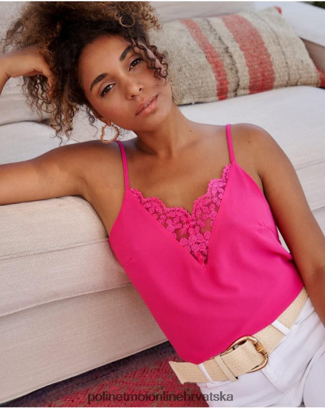 vrhunska čipka emy fuksija Polin et moi odjeća N2THPD268