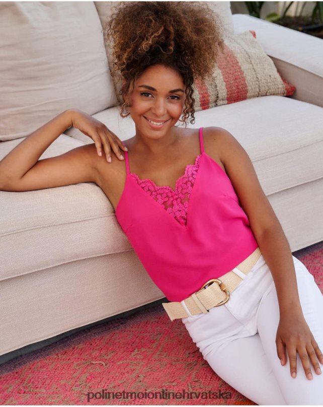 vrhunska čipka emy fuksija Polin et moi odjeća N2THPD268