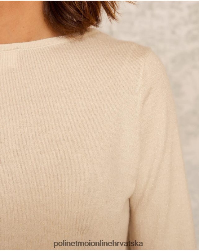 džemper lada čvor bež Polin et moi odjeća N2THPD346