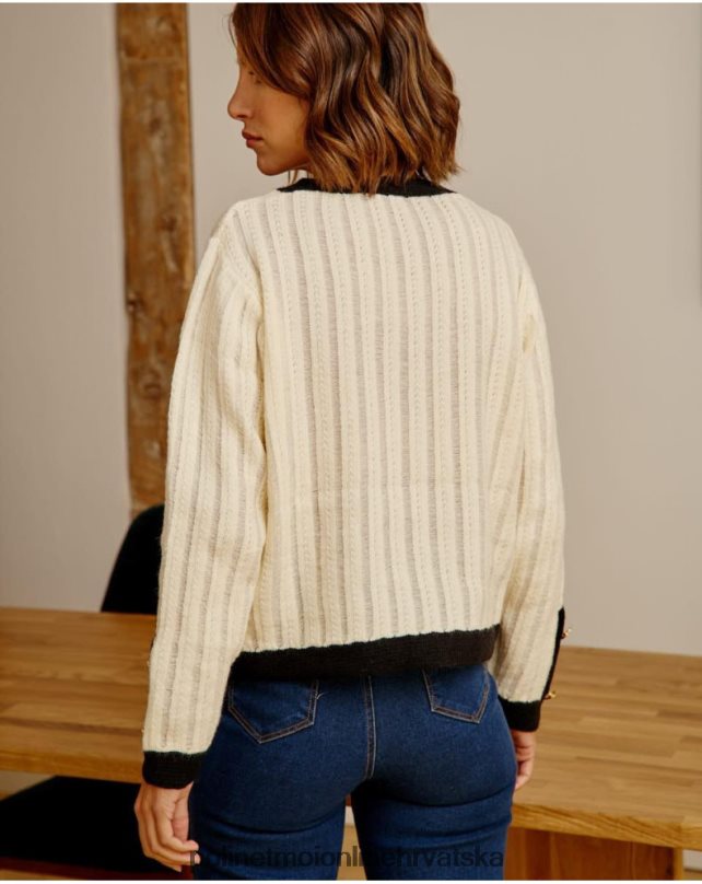 kardigan gumbi davinia sirovo Polin et moi odjeća N2THPD358