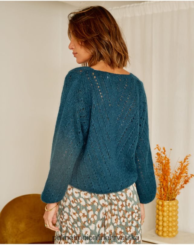 pulover hilaria nacrti zelena šuma Polin et moi odjeća N2THPD356
